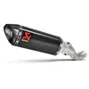 Image de Akrapovic Silencieux Slip-on Non Homologué Line Carbon Rsv4/tuono V4 17-18 Ref:s-a10so9-rc