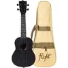 Image de Flight Natural Series NUS310 Blackbird sopraan ukelele met gigbag