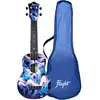 Image de Flight Travel Series TUS40 Graffiti sopraan ukelele met gigbag
