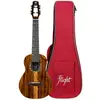 Image de Flight Royal Series Spirit EQ-A Concert elektrisch-akoestische concert ukelele met gigbag