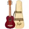 Image de Flight Gemstone Series NUS380 Coral sopraan ukelele met gigbag
