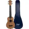 Image de Flight Travel Series TUSL50 Walnut Salamander Concert Scale sopraan ukelele met gigbag