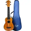 Image de Flight Travel Series TUS-55 Acacia sopraan ukelele met gigbag
