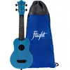 Image de Flight Ultra Travel Series UTS-35 Lake kunststof sopraan ukelele met hoes