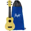 Image de Flight Ultra Travel Series UTS-35 Sand kunststof sopraan ukelele met hoes