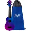 Image de Flight Ultra Travel Series UTS-35 Story kunststof sopraan ukelele met hoes