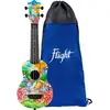 Image de Flight Ultra Travel Series UTS-42 Fat Cat kunststof sopraan ukelele met hoes