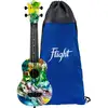 Image de Flight Ultra Travel Series UTS-42 Underwater kunststof sopraan ukelele met hoes