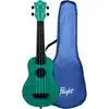 Image de Flight Travel Series TUS65 Emerald sopraan ukelele met gigbag