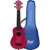 Image de Flight Travel Series TUS65 Ruby sopraan ukelele met gigbag