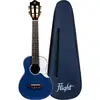 Image de Flight Iris Concert Ukulele Dark Blue concert ukelele met gigbag