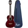 Image de Flight Iris Tinta Tenor Transparant Purple tenor ukelele met gigbag