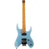 Image de Spira Guitars S-400 Headless MPB Satin Blue elektrische gitaar