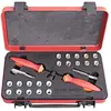 Image de Unior Kit de réparation et d'insertion de filetage pour pédale de manivelle Rouge Taille unique