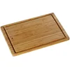 Image de WMF Planche à découper en bambou naturel, 45 x 30 x 1,9 cm, grande planche à découper avec rainure à jus, planche de cuisine, n'abîme pas les lames
