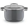Image de WMF Fusiontec Mineral Pro 0518785290 Faitout avec couvercle, 20 cm, matériau résistant aux rayures, convient à tous les types de feux, fabriqué en Allemagne, Platinum, 20 cm
