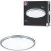 Image de Paulmann 71005 Panneau LED Atria Shine 293mm rond incl. 1x16 W blanc lumière du jour chrome mat Panneau lumineux plastique Panneau de plafond 4000 K