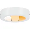 Image de Paulmann 79790 Panneau LED Carpo rond incl. 1x10,2 watts gradable éclairage de plafond Blanc dépoli plafonnier Métal éclairage de salon 2300 K