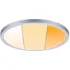 Image de Paulmann 92992 Panneau LED spots encastrés Areo VariFit IP44 gradable sur 3 niveaux 230 mm rond incl. 1x16 watts gradable Chrome mat plastique 2000 K