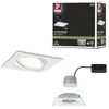 Image de Paulmann Coin Nova Lot de 1 spots LED encastrables carrés 6,5 W Blanc 3 niveaux d'intensité IP23 Protection contre les projections d'eau