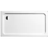 Image de Kaldewei Plan de douche XXL 425-2 75x140cm avec support en polystyrène, Couleur: Blanc, avec effet perle - 432548043001