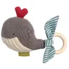 Image de Hochet Baleine Grise Anneau de dentition Sigikid® série Green 20 cm SGK38997