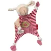 Image de Doudou Mouton Plat carré à noeuds 26 cm Coton Bio Sigikid® - câlins b SGK40862