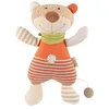 Image de sigikid 48916, fille et garçon, peluche musicale nounours, coton organique, écru/orange, 48916