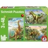 Image de Schmidt Spiele 3 Puzzles - Dinosaures Spiele-56202