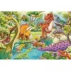 Image de Schmidt Spiele 3 Puzzles - Les Dinosaures s'Amusent Spiele-56465