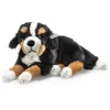 Image de Steiff Peluche Senni le bouvier bernois, Adorable compagnon avec yeux en plastique, Enfants, garçons et filles, 45 cm, Noir, 079528