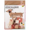 Image de folia 9382   Kit de calendrier de l'Avent « Sausage Dog », 54 pièces, kit de bricolage pour créer un calendrier de l'Avent individuel pour les amateurs de chiens