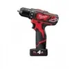 Image de Milwaukee - Perceuse visseuse 12 V Li-Ion 4.0 Ah 38 Nm 2 vitesses - M12 BDD-402C
