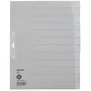 Image de Esselte Leitz Lot de 12 intercalaires en papier Blanc Format A4
