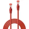 Image de LINDY Câble réseau Cat.6 S/FTP, Câble RJ45, Cuivre, 250MHz, Rouge, 7,5m