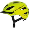 Image de ABUS Stadthelm Pedelec 2.0 - Casque de vélo avec feu arrière et capot de pluie - Pour le trafic urbain - pour Homme et Femme - Jaune - Taille S