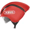 Image de ABUS Gamechanger TT Casque de vélo aérodynamique avec des propriétés de ventilation optimales pour homme et femme - Rouge, taille L