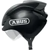 Image de ABUS Casque de vélo GameChanger Tri - Pour triathlètes et cyclistes - Aérodynamique pour les meilleurs temps - Pour homme et femme - Noir, Taille M