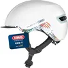 Image de ABUS 66945 Casque de vélo Blanc (Flower White), L (57-61 cm)