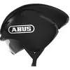 Image de ABUS Casque de vélo temporel GameChanger TT - Casque de vélo aérodynamique avec caractéristiques de ventilation optimales pour homme et femme - Noir brillant, taille S