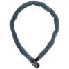 Image de ABUS IVERA Chain 7210 Antivol de Vélo à Chaîne - Avec Gaine en Fibres Synthétiques Flexibles IvyTex - Niveau de Sécurité ABUS 8 - 110 cm - Couleur : bleu