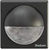 Image de Theben 1010201 theLuxa R180 BK - Détecteur de Mouvement Passif Infrarouge Noir - Couverture Angulaire 180°- pour l'extérieur