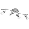 Image de WOFI 9250.08.54.6000 Spot, Métal, Integriert, 16 W, Silber, 60 x 28 x 15 cm