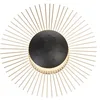 Image de Fischer & Honsel Applique murale Varras | noir sable / doré | D : 30,00 cm, projection murale : 9,00 cm | 1 x LED 7 W 2700 K incluse | 890 lm | Classe d'efficacité énergétique : F | 30524