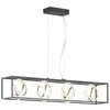 Image de Linear suspension GISI black LED