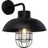 Image de Brilliant 96297/06 Applique, Metal/Verre, Noir