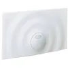 Image de Grohe 37859Sh0 Surf Plaque de commande de chasse d’eau, effet vague, blanche