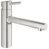 Image de Grohe Concetto 30273DC1 Mitigeur monocommande pour évier avec bec mi-haut Chrome mat