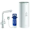Image de GROHE Red Duo 30325001 Robinetterie de cuisine avec chaudière d'eau chaude Chromé