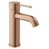 Image de Grohe Essence Mitigeur Lavabo Monocommande, Corps Lisse, Cartouche Céramique 28 Mm, Mousseur Économique 5,7 L/Min, Diamètre 174 Mm, Raccords 3/8"